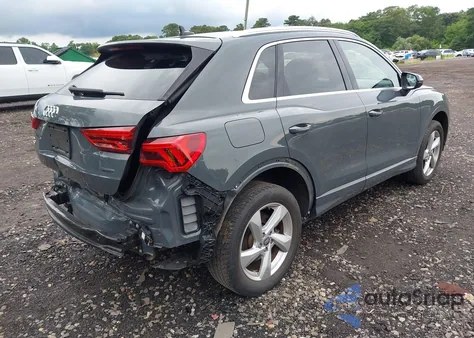 2020 Audi Q3 Premium 45 Tfsi Quattro Tiptronic from USA, damaged, VIN WA1AECF3XL1005708